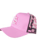 Pink STL LV trucker style HAT