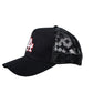 Black LA LV Trucker Style Hat