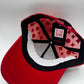 Red LV Style mesh Trucker Hat