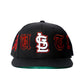 Black Hustl Brand STL Snap Back