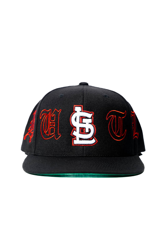 Black Hustl Brand STL Snap Back